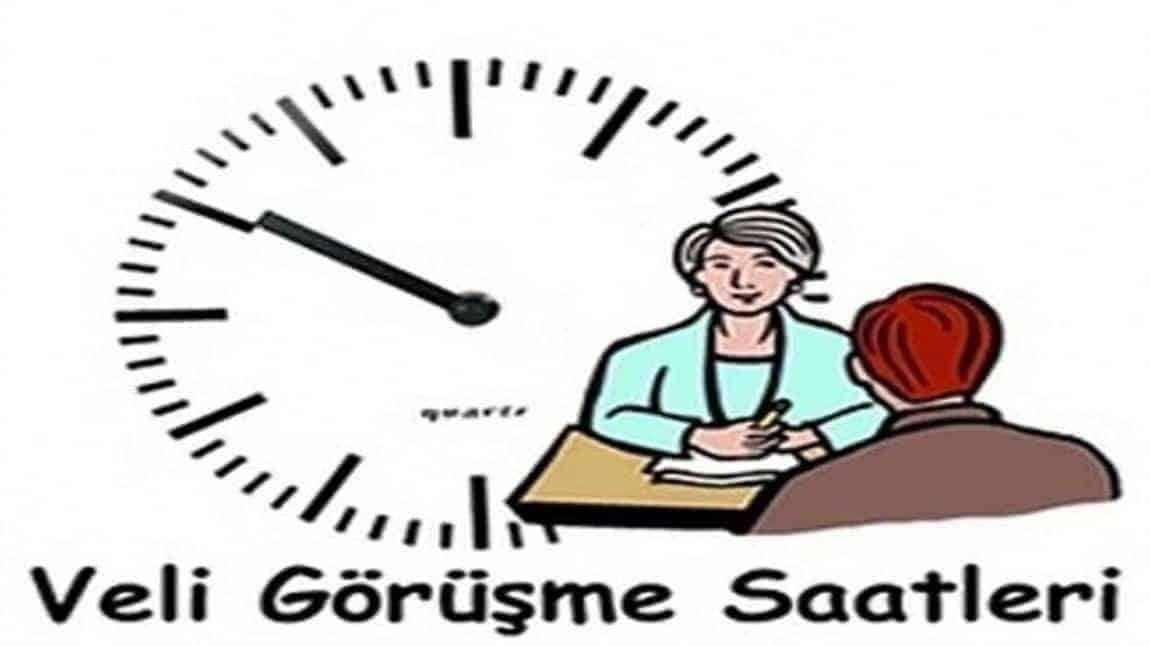 2024-2025 EĞİTİM ÖĞRETİM YILI VELİ - ÖĞRETMEN GÖRÜŞME SAATLERİ